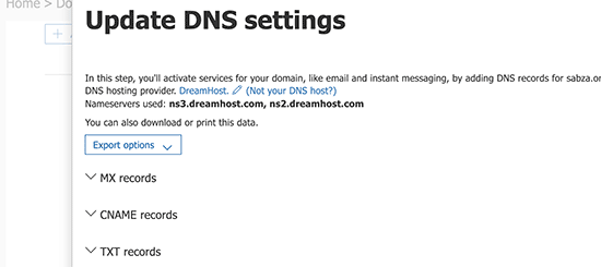 Agregar más registros DNS