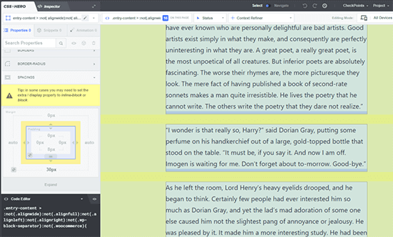 Agregue espacio entre párrafos en WordPress con CSS Hero Agregue espacio entre párrafos en WordPress con CSS Hero