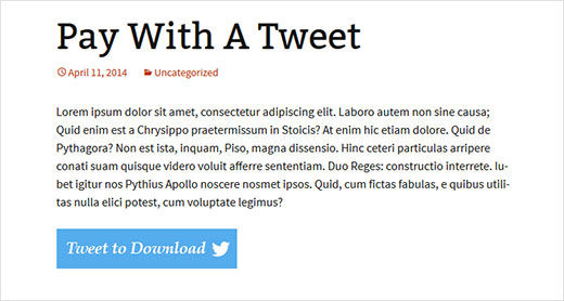 Pagar con una vista previa del botón de tweet Pagar con una vista previa del botón de tweet