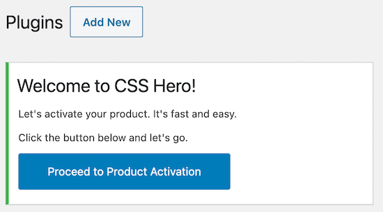 Activar CSS Hero Activar CSS Hero