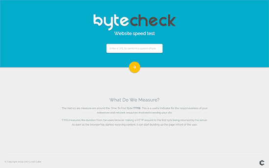 Comprobación de bytes Comprobación de bytes