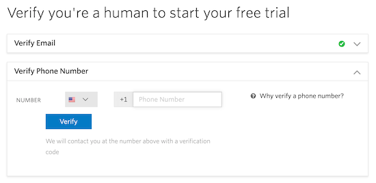 Verificar la cuenta de Twilio Verificar la cuenta de Twilio
