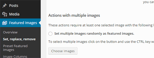 Use imágenes aleatorias como imagen destacada en sus publicaciones Use imágenes aleatorias como imagen destacada en sus publicaciones