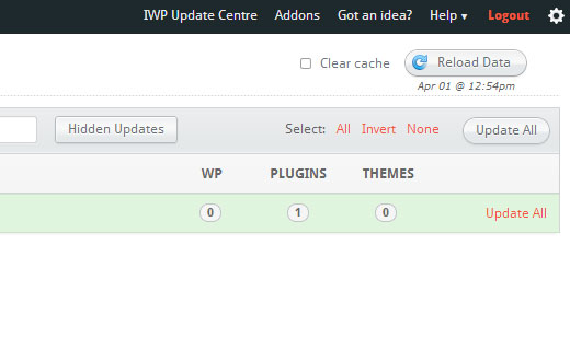 InfiniteWP le permite actualizar todos sus sitios web, complementos y temas de WordPress desde un panel InfiniteWP le permite actualizar todos sus sitios web, complementos y temas de WordPress desde un panel