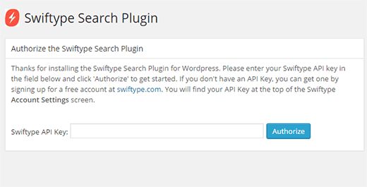 Configuración de búsqueda de Swiftype Configuración de búsqueda de Swiftype