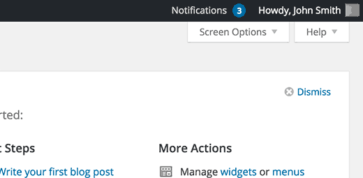 Nuevas notificaciones indicadas por un número en el menú de notificaciones Nuevas notificaciones indicadas por un número en el menú de notificaciones