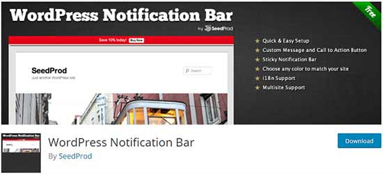 Barra de notificaciones de WordPress Barra de notificaciones de WordPress