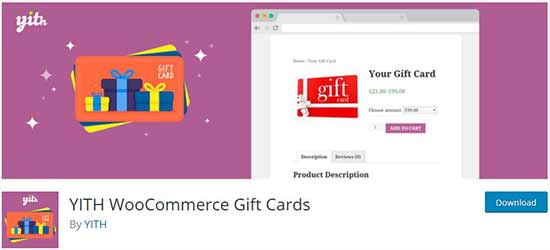 Tarjetas de regalo YITH WooCommerce Tarjetas de regalo YITH WooCommerce