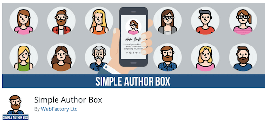 Cuadro de autor simple Cuadro de autor simple