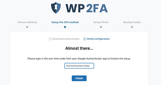 Código de verificación Código de verificación