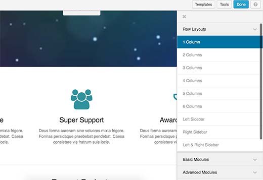 Agregar una fila a su diseño de página en Beaver Builder Agregar una fila a su diseño de página en Beaver Builder