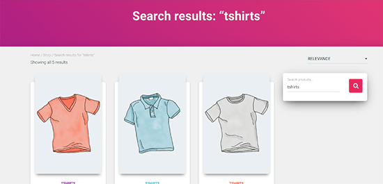 Resultados de búsqueda de SearchWP WooCommerce Resultados de búsqueda de SearchWP WooCommerce