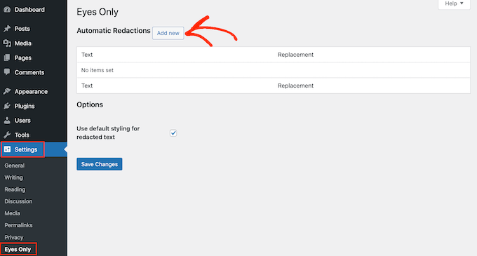 Crear una regla de redacción en WordPress Crear una regla de redacción en WordPress