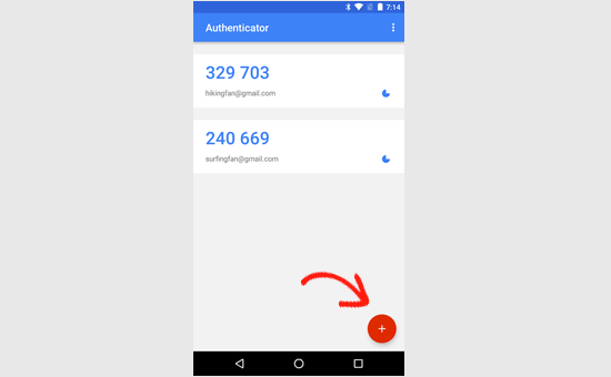 Autenticador de Google agregar nueva cuenta Autenticador de Google agregar nueva cuenta
