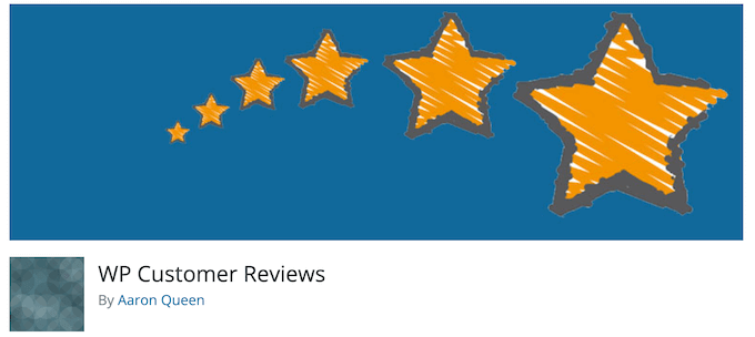 Reseñas de clientes de WP