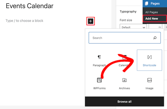 Crear una nueva página de Google Calendar Crear una nueva página de Google Calendar