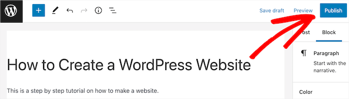 Publicar nueva entrada de blog