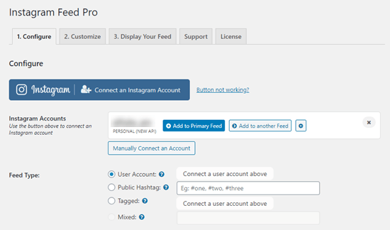 Su cuenta personal de Instagram ahora está conectada a su sitio de WordPress Su cuenta personal de Instagram ahora está conectada a su sitio de WordPress