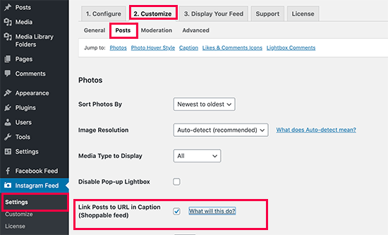 Vincule las publicaciones de Instagram en su feed a las URL en el pie de foto Vincule las publicaciones de Instagram en su feed a las URL en el pie de foto