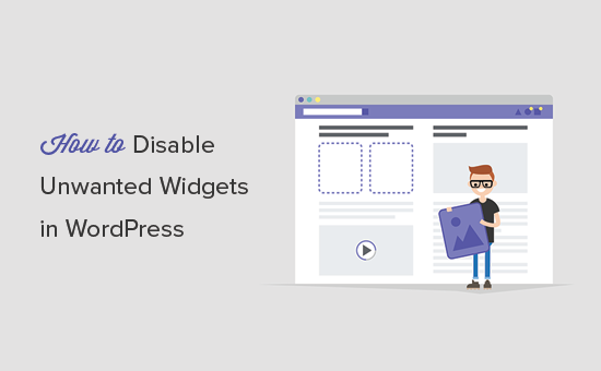 Eliminar widgets no deseados en WordPress