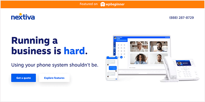 The Nextiva promo code has been automatically applied The Nextiva promo code has been automatically applied