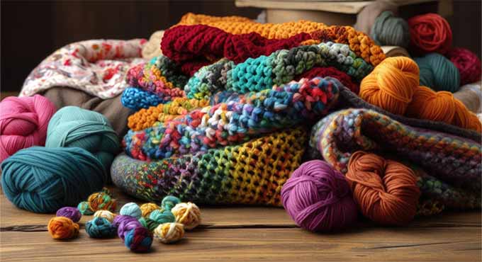 Knitted items Knitted items