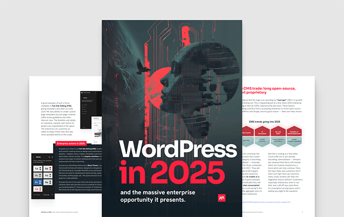 WordPress in 2025 report WordPress in 2025 report