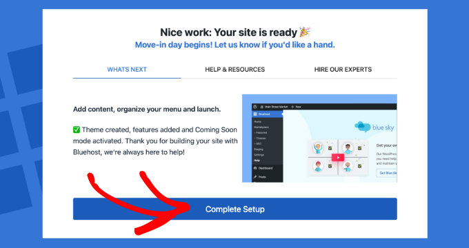 Setting up your WordPress website Setting up your WordPress website