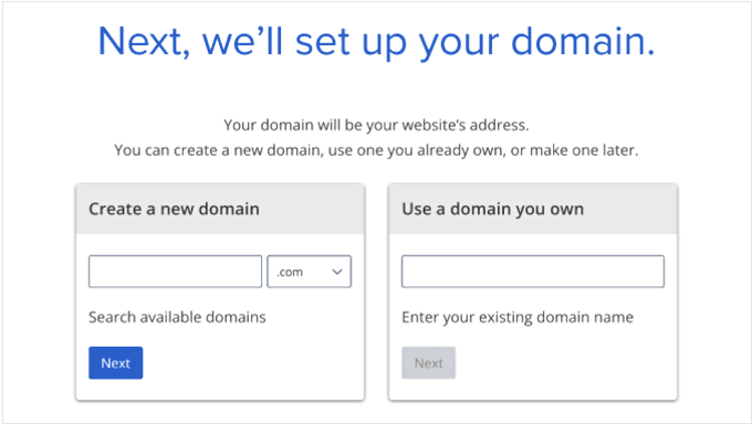 Choosing a domain name for your wedding website Choosing a domain name for your wedding website