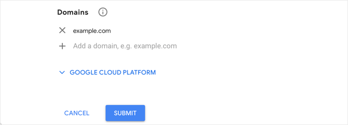 Add Domain and Email to reCAPTCHA Site Add Domain and Email to reCAPTCHA Site