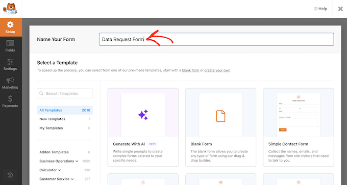 How to create a privacy and compliance form using WPForms How to create a privacy and compliance form using WPForms