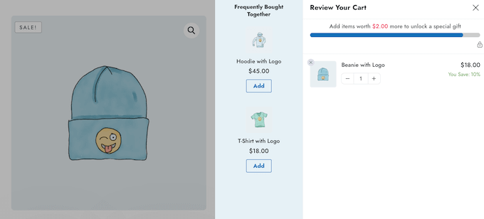Get more sales with upselling and cross-selling promotions Get more sales with upselling and cross-selling promotions