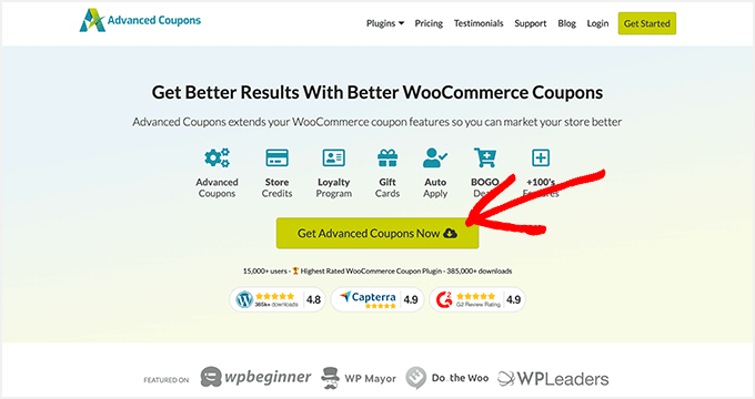 Advanced Coupons Website Advanced Coupons Website