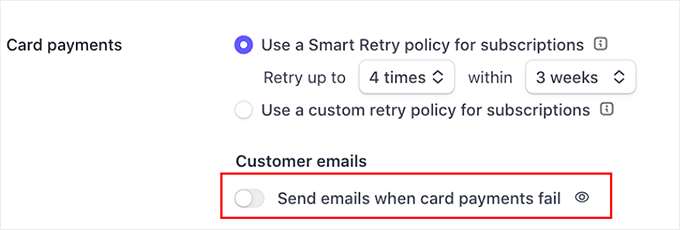 Send a customer email upon failed transaction Send a customer email upon failed transaction