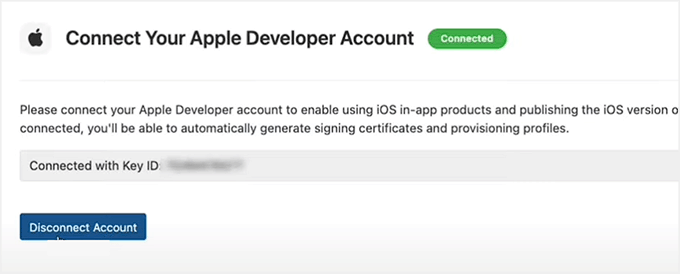 Successful connection of BuddyBoss app and Apple Developer account Successful connection of BuddyBoss app and Apple Developer account