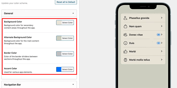 Customize app colors with BuddyBoss app Customize app colors with BuddyBoss app