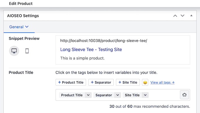 Optimizing your WooCommerce SEO using AIOSEO Optimizing your WooCommerce SEO using AIOSEO