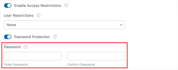 Password protect your PDF Password protect your PDF