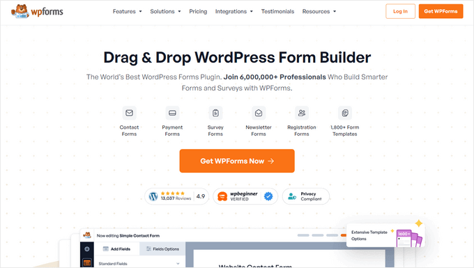 WPForms – Best for Service Providers and Freelancers WPForms – Best for Service Providers and Freelancers