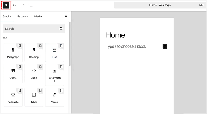 Use blocks to customize app pages in MemberPress AppKit Use blocks to customize app pages in MemberPress AppKit