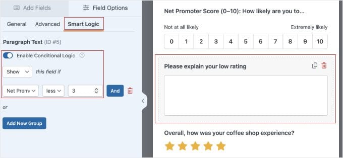 Enabling Conditional Logic for a WPForms Survey Field Enabling Conditional Logic for a WPForms Survey Field