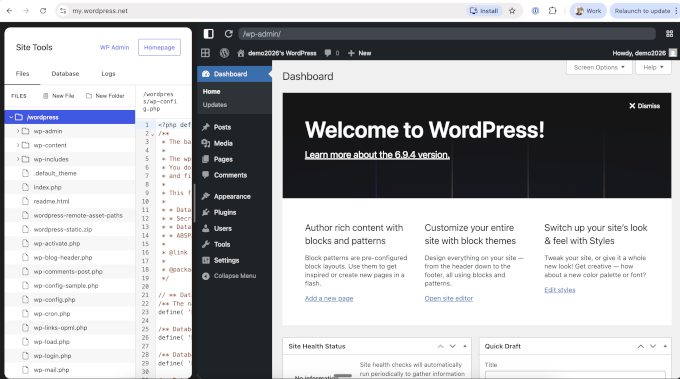 Using WordPress in browser without any installation or hosting Using WordPress in browser without any installation or hosting
