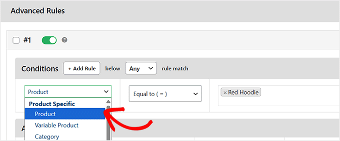 Set a rule condition in Minimum and Maximum Quantity for WooCommerce plugin Set a rule condition in Minimum and Maximum Quantity for WooCommerce plugin