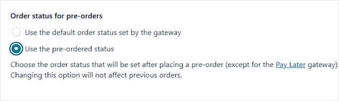 Configure order status in YITH Configure order status in YITH