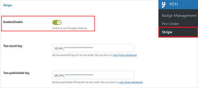 Set up Stripe to accept pre-order payments in YITH Set up Stripe to accept pre-order payments in YITH