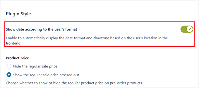 Configure date and time format for pre-orders in YITH Configure date and time format for pre-orders in YITH