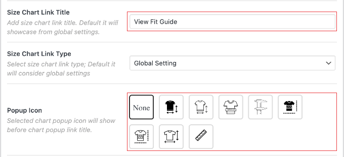 Customizing Other Popup Settings in Advanced Product Size Charts Pro Customizing Other Popup Settings in Advanced Product Size Charts Pro