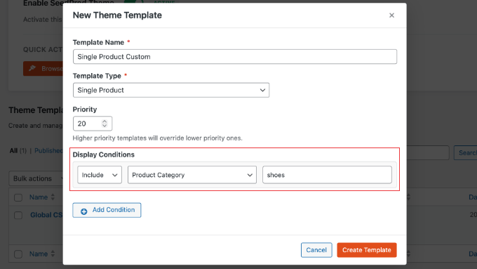 Adding a Size Chart to a Product Category Using SeedProd Adding a Size Chart to a Product Category Using SeedProd