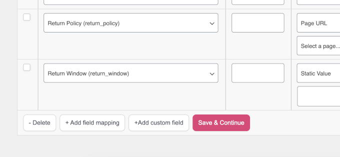 Add custom field