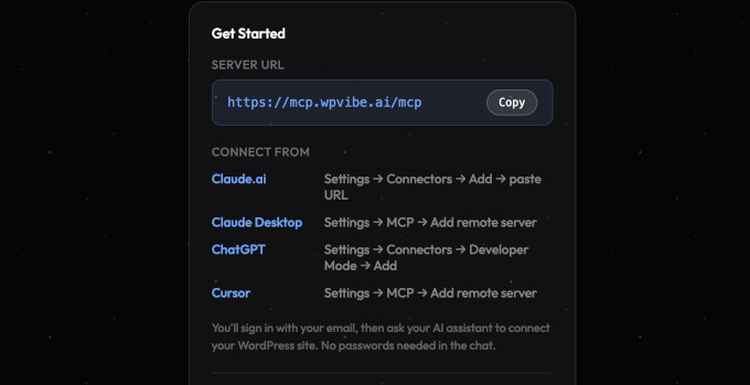 Install MCP server Install MCP server